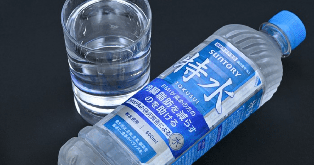 Air Minum Jepang Suntory Tokusui